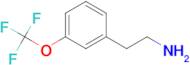 {2-[3-(TRIFLUOROMETHOXY)PHENYL]ETHYL}AMINE