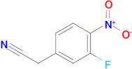 3-Fluoro-4-nitrophenylacetonitrile