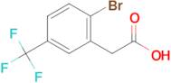 2-(2-BROMO-5-(TRIFLUOROMETHYL)PHENYL)ACETIC ACID