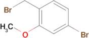 4-BROMO-1-(BROMOMETHYL)-2-METHOXYBENZENE