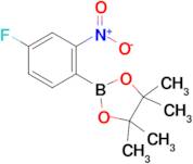 1,3,2-DIOXABOROLANE,2-(4-FLUORO-2-NITROPHENYL)-4,4,5,5-TETRAMETHYL-