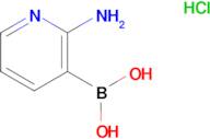 2-AMINOPYRIDIN-3-YLBORONIC ACID HYDROCHLORIDE