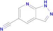 1H-PYRAZOLO[3,4-B]PYRIDINE-5-CARBONITRILE