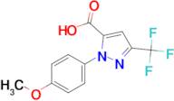 1-(4-METHOXYPHENYL)-3-(TRIFLUOROMETHYL)-1H-PYRAZOLE-5-CARBOXYLIC ACID