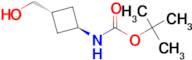 tert-Butyl (trans-3-(hydroxymethyl)cyclobutyl)carbamate