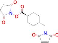 trans-2,5-Dioxopyrrolidin-1-yl 4-((2,5-dioxo-2,5-dihydro-1H-pyrrol-1-yl)methyl)cyclohexanecarboxyl…