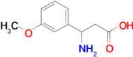 3-Amino-3-(3-methoxyphenyl)propanoic acid