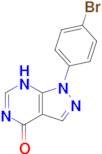 1-(4-Bromophenyl)-1H-pyrazolo[3,4-d]pyrimidin-4(5H)-one