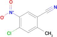 4-Chloro-2-methyl-5-nitrobenzonitrile