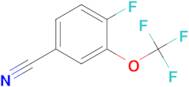 4-Fluoro-3-(trifluoromethoxy)benzonitrile