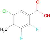 5-Chloro-2,3-difluoro-4-methylbenzoic acid