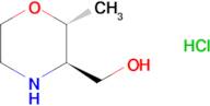 ((2R,3R)-2-Methylmorpholin-3-yl)methanol hydrochloride