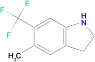 5-Methyl-6-(trifluoromethyl)indoline