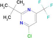 2-(tert-Butyl)-4-chloro-6-(trifluoromethyl)pyrimidine