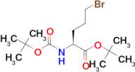 (S)-tert-Butyl 5-bromo-2-((tert-butoxycarbonyl)amino)pentanoate