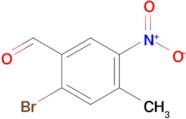 2-Bromo-4-methyl-5-nitrobenzaldehyde