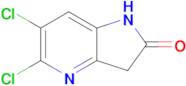 5,6-Dichloro-1H-pyrrolo[3,2-b]pyridin-2(3H)-one