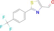 2-(4-(Trifluoromethyl)phenyl)thiazole-4-carbaldehyde