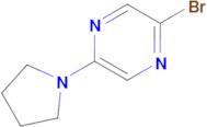 2-Bromo-5-(pyrrolidin-1-yl)pyrazine