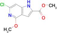Methyl 6-chloro-4-methoxy-1H-pyrrolo[3,2-c]pyridine-2-carboxylate