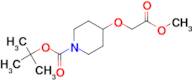 tert-Butyl 4-(2-methoxy-2-oxoethoxy)piperidine-1-carboxylate