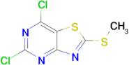 5,7-Dichloro-2-(methylthio)thiazolo[4,5-d]pyrimidine