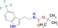 tert-Butyl (2-(5-(trifluoromethyl)-1H-indol-3-yl)ethyl)carbamate