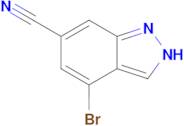 4-Bromo-1H-indazole-6-carbonitrile