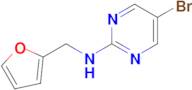 5-Bromo-N-(furan-2-ylmethyl)pyrimidin-2-amine