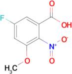 5-Fluoro-3-methoxy-2-nitrobenzoic acid