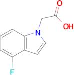 2-(4-Fluoro-1H-indol-1-yl)acetic acid