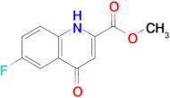 Methyl 6-fluoro-4-oxo-1,4-dihydroquinoline-2-carboxylate