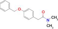2-(4-(Benzyloxy)phenyl)-N,N-dimethylacetamide
