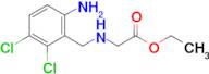 Ethyl 2-((6-amino-2,3-dichlorobenzyl)amino)acetate