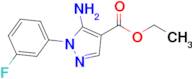 Ethyl 5-amino-1-(3-fluorophenyl)-1H-pyrazole-4-carboxylate