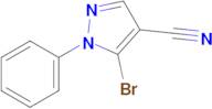 5-Bromo-1-phenyl-1H-pyrazole-4-carbonitrile