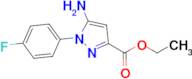 Ethyl 5-amino-1-(4-fluorophenyl)-1H-pyrazole-3-carboxylate