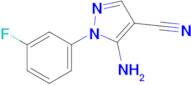 5-Amino-1-(3-fluorophenyl)-1H-pyrazole-4-carbonitrile