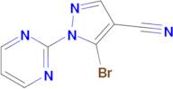 5-Bromo-1-(pyrimidin-2-yl)-1H-pyrazole-4-carbonitrile