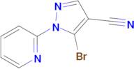 5-Bromo-1-(pyridin-2-yl)-1H-pyrazole-4-carbonitrile