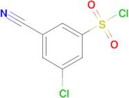 3-Chloro-5-cyanobenzene-1-sulfonyl chloride