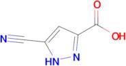 3-Cyano-1H-pyrazole-5-carboxylic acid