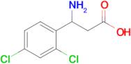 3-Amino-3-(2,4-dichlorophenyl)propanoic acid