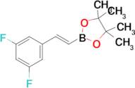 (E)-2-(3,5-Difluorostyryl)-4,4,5,5-tetramethyl-1,3,2-dioxaborolane