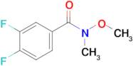 3,4-Difluoro-N-methoxy-N-methylbenzamide