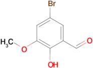 5-Bromo-2-hydroxy-3-methoxybenzaldehyde