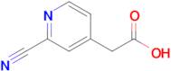 2-(2-Cyanopyridin-4-yl)acetic acid