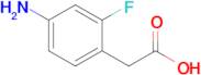 2-(4-Amino-2-fluorophenyl)acetic acid