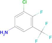 3-Chloro-4-fluoro-5-(trifluoromethyl)aniline