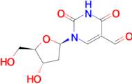 1-((2R,4S,5R)-4-Hydroxy-5-(hydroxymethyl)tetrahydrofuran-2-yl)-2,4-dioxo-1,2,3,4-tetrahydropyrimidine-5-carbaldehyde